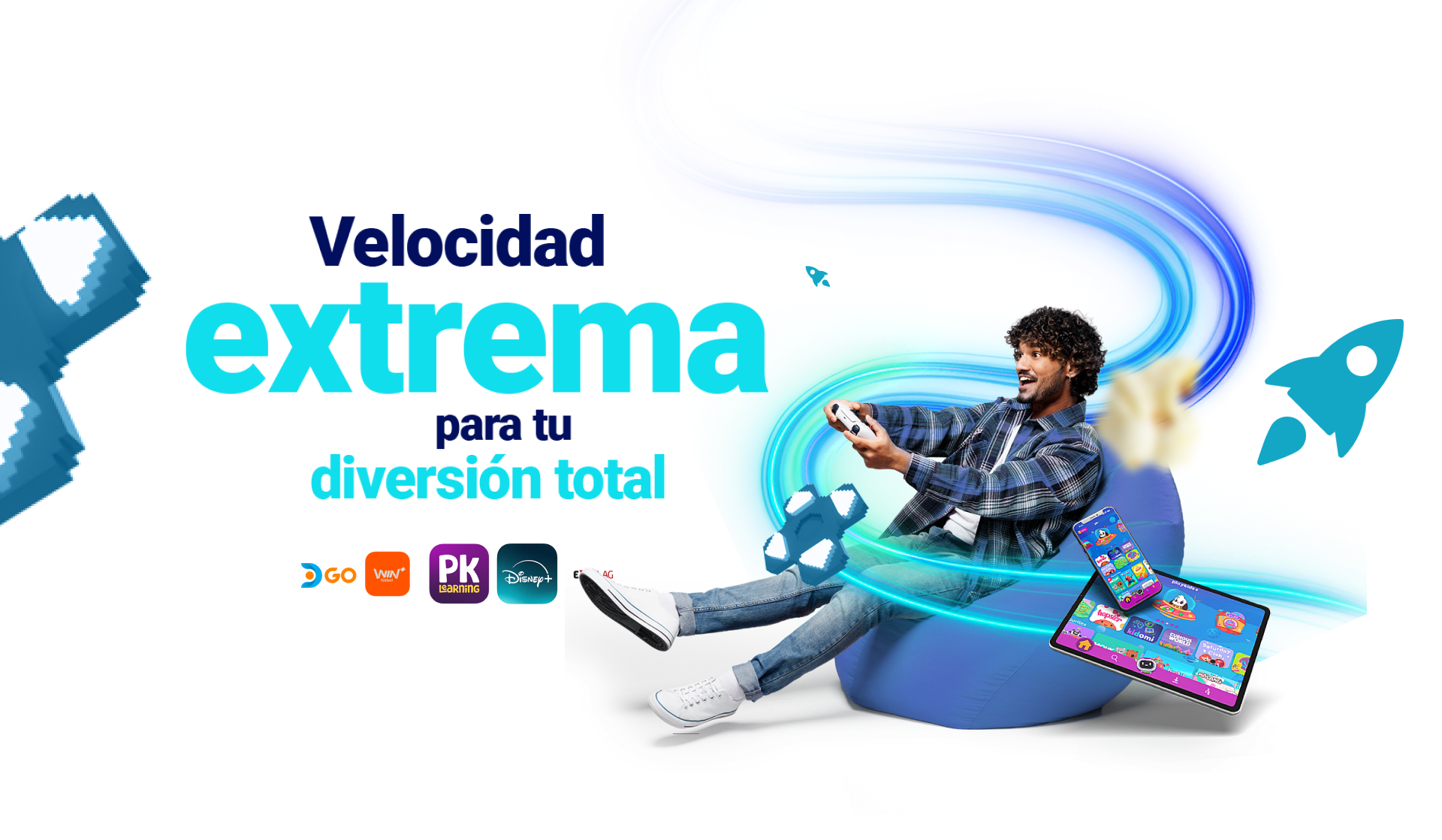 Velocidad extrema para tu diversión total
